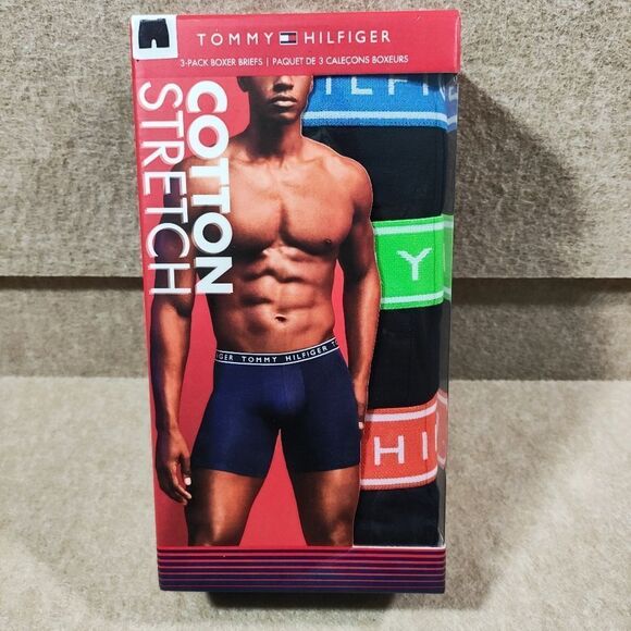 Tommy Hilfiger Men's Cotton Stretch Boxer Briefs #K - Picture 2 of 6